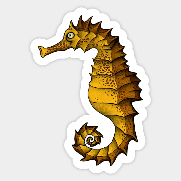 SeaHorse Sticker by Akman